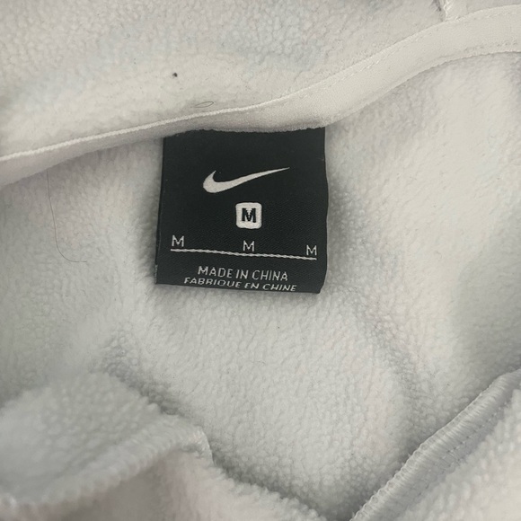 Nike Fleece Hoodies - Maroon & White - Size Medium & Large - Picture 3 of 7